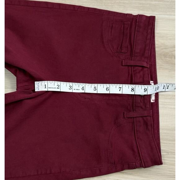 L'Agence Margot Skinny Jeans sz 26 Dark Berry - Wax Coating Faded- Size 26x26 - Picture 11 of 15
